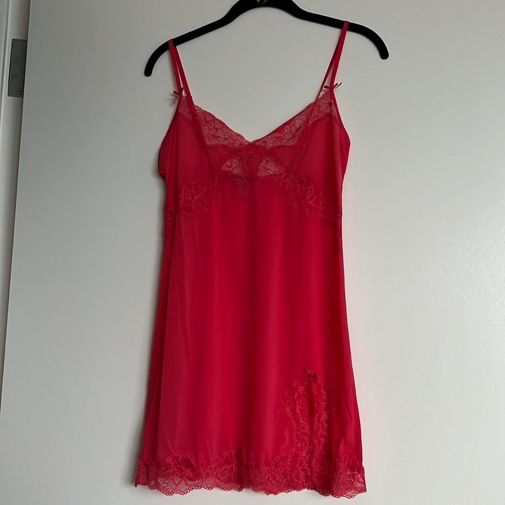 Victoria’s Secret Stretch Pink Lace Sleepwear S